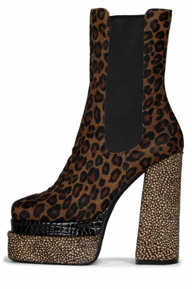 Jeffrey Campbell  Women's Dance_Q_F Animal Print M