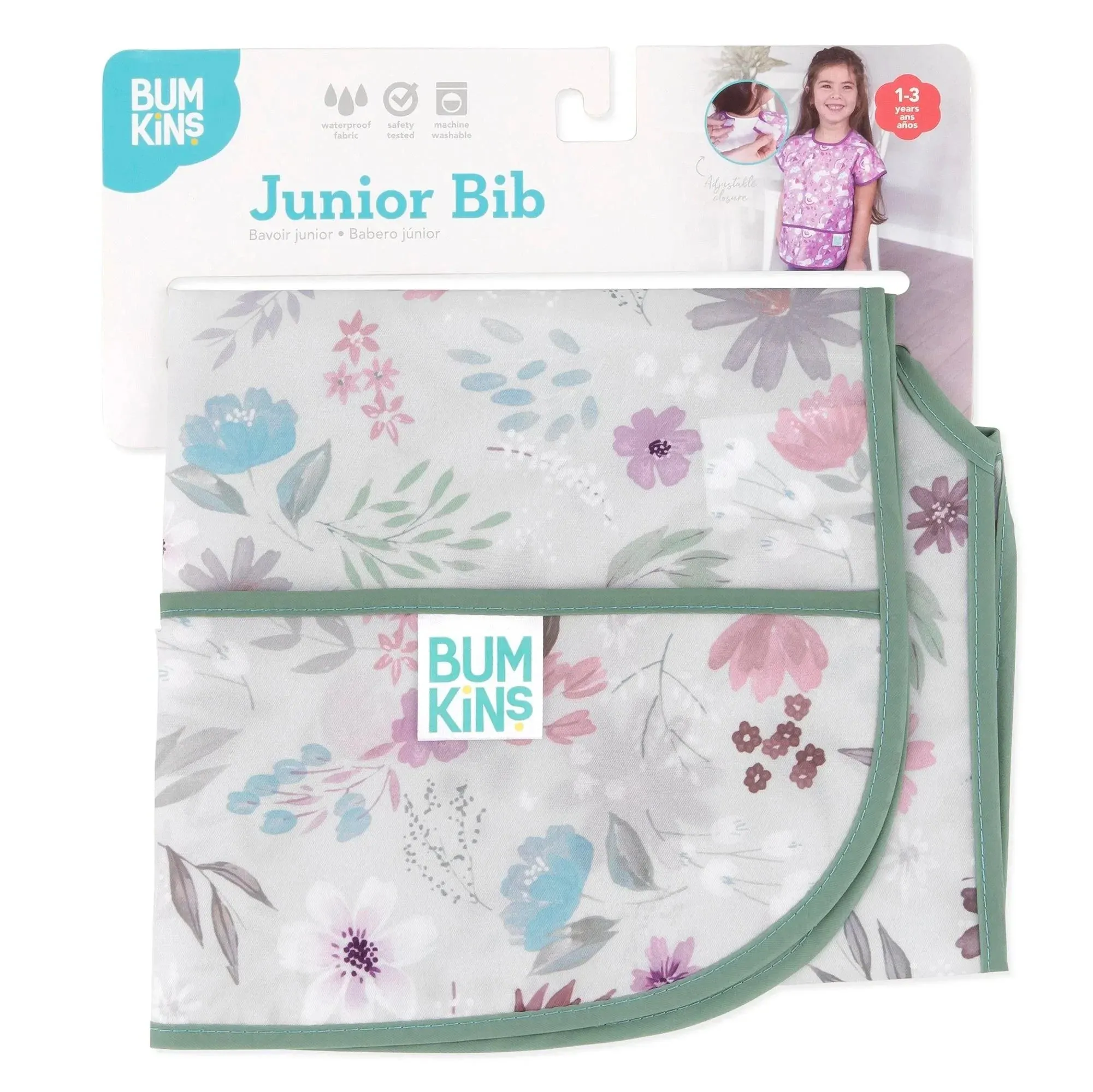 Junior Bib: Floral