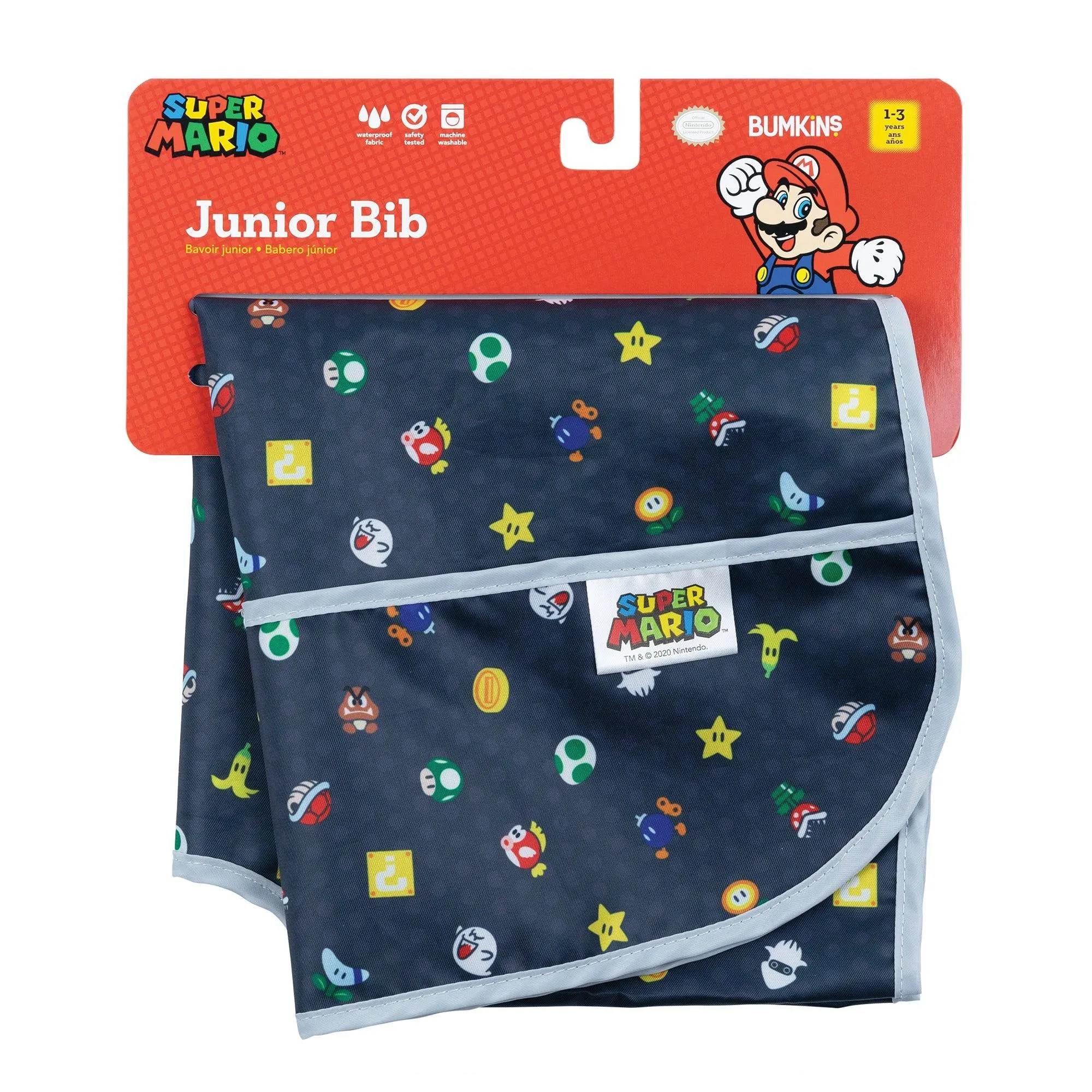 Junior Bib: Super Mario Lineup