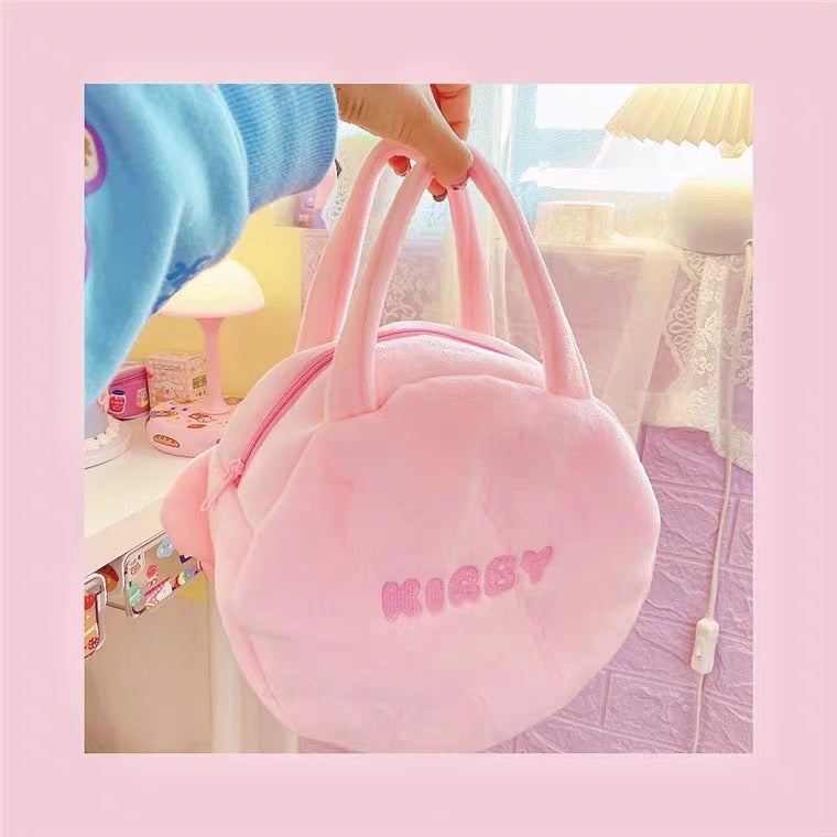 Kirby style pink mini bag