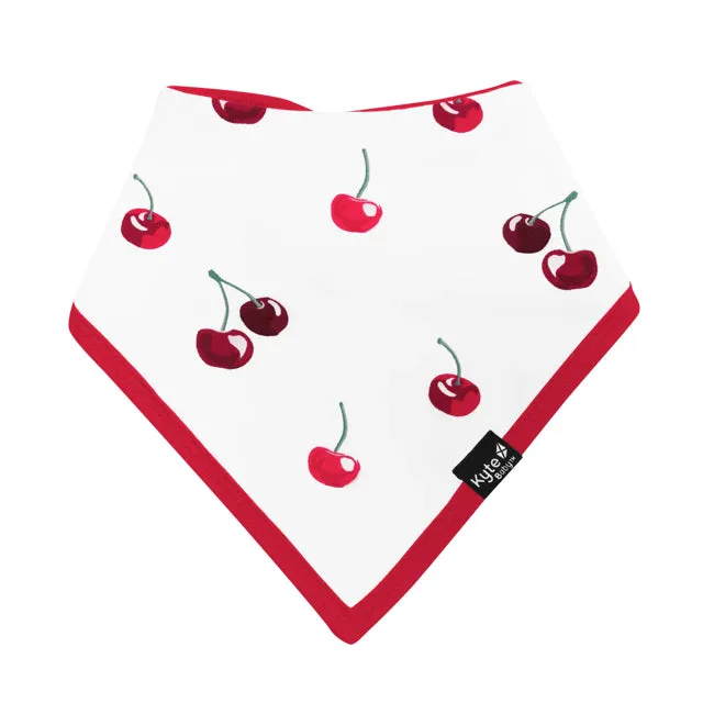 Kyte Baby Printed Bib in Cherry