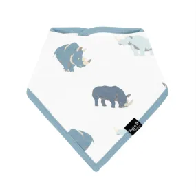 Kyte Baby Printed Bib in Rhino