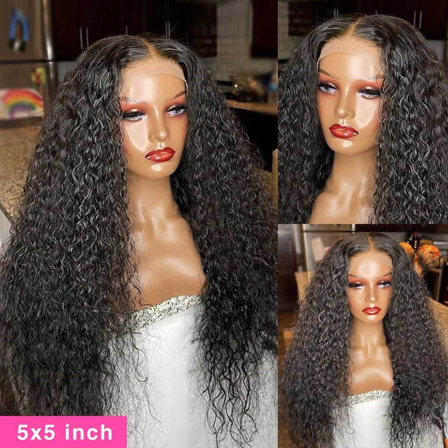 Lace Black Long Small Roll Head Cover Wig Chemical Fiber High Temperature Wire