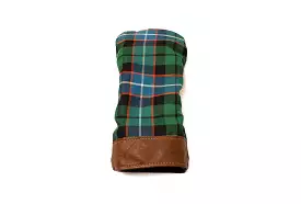 Leather & Wool Tartan Head Cover