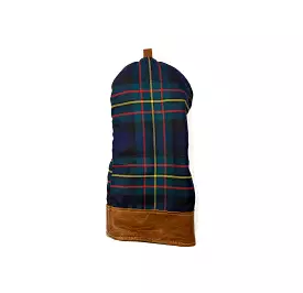 Leather & Wool Tartan Head Cover