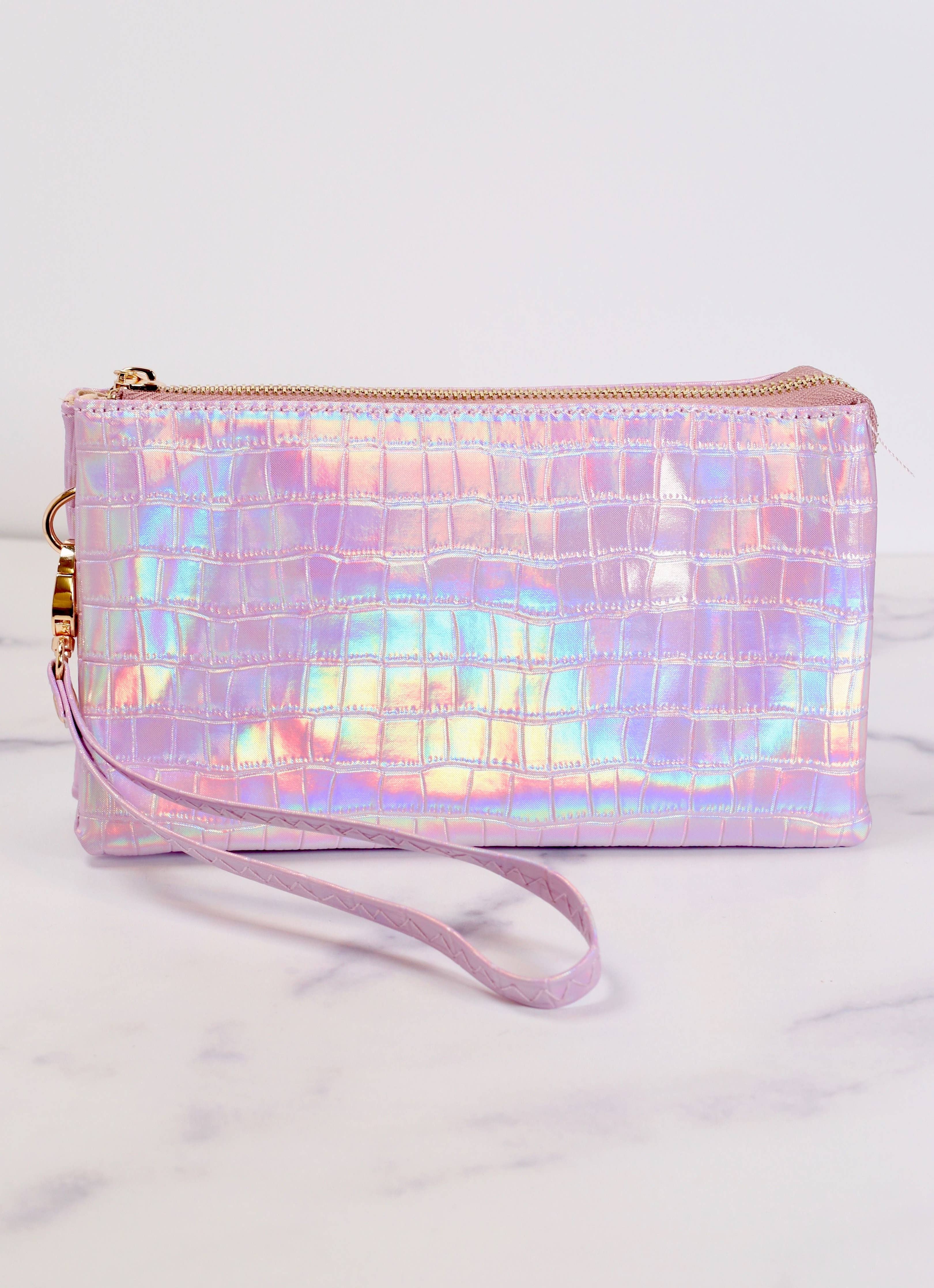 Liz Crossbody Bag in Hologram