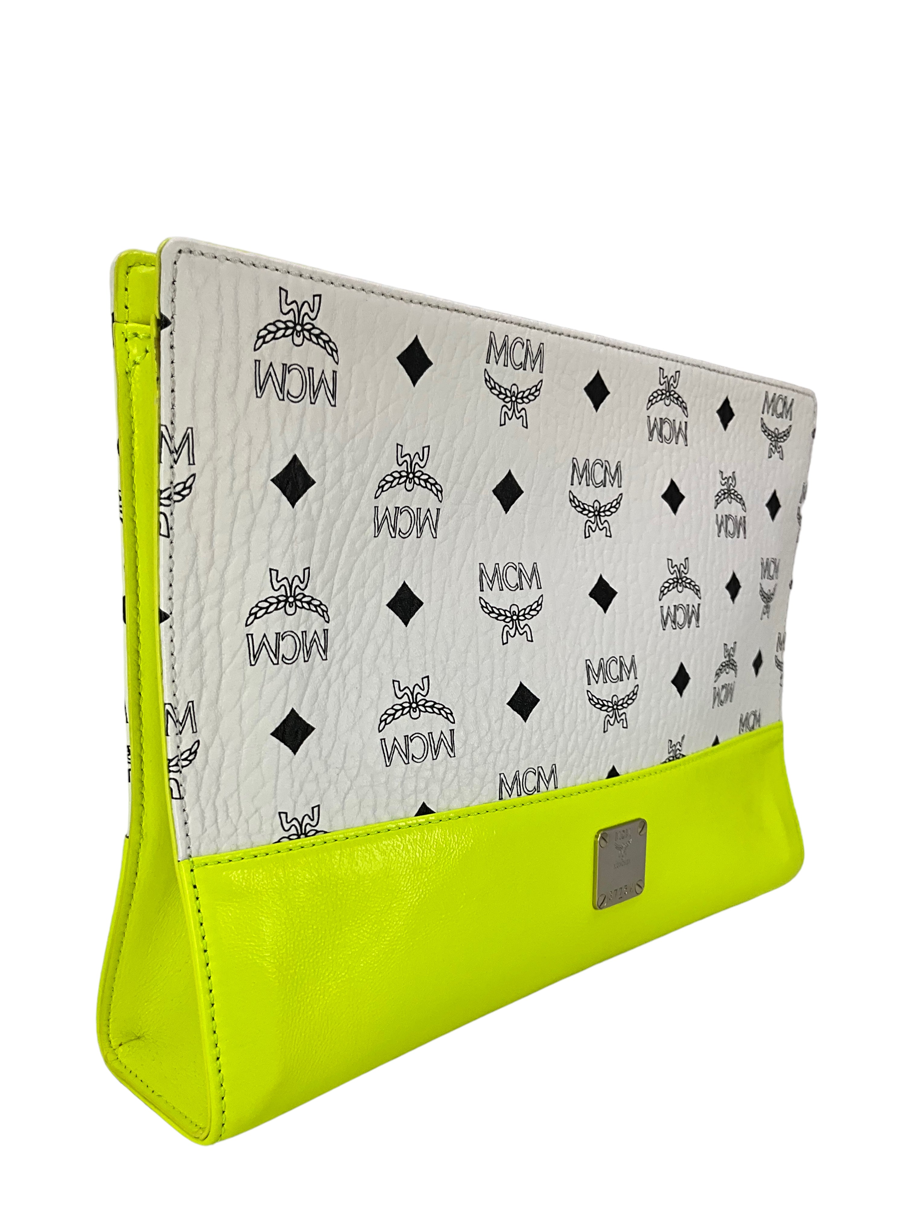 MCM Monogram Canvas Oversized Clutch Pouch