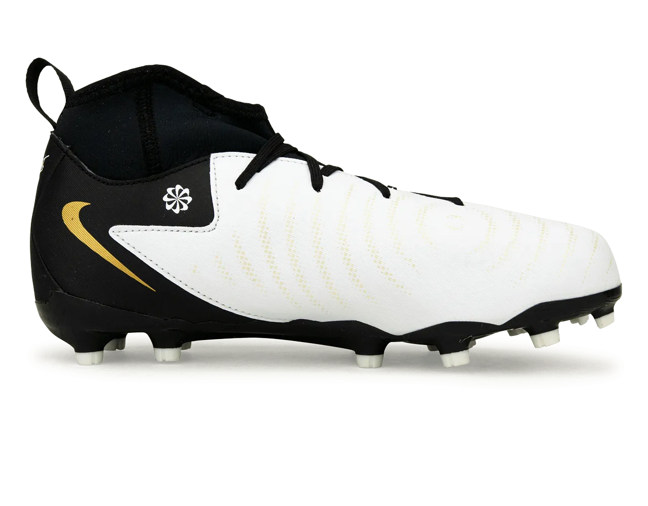 Nike Kids Phantom Luna II Academy FG White/Black/Gold