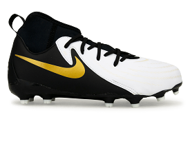 Nike Kids Phantom Luna II Academy FG White/Black/Gold