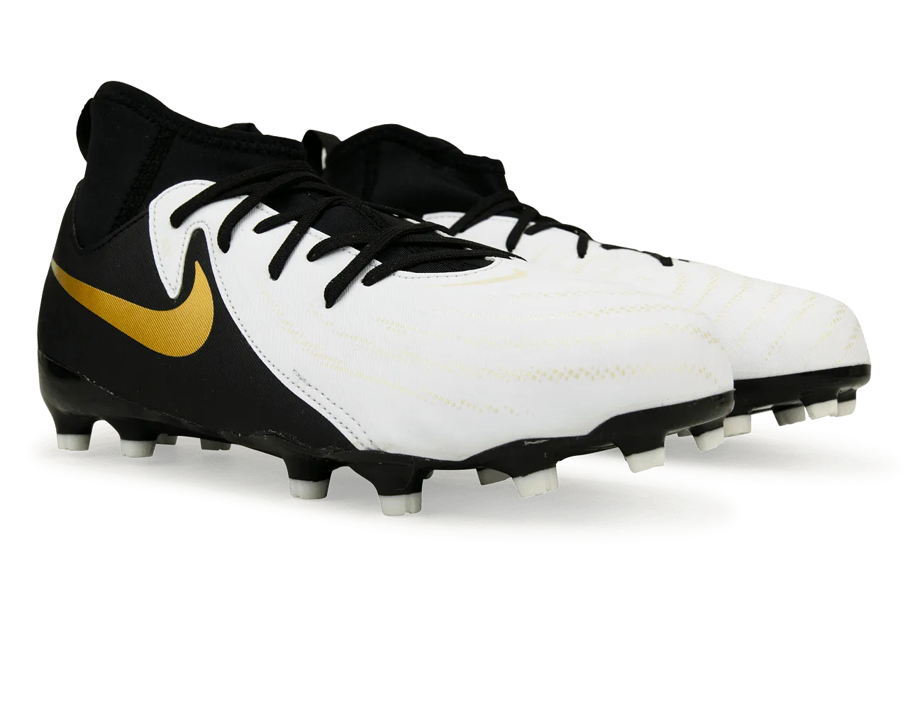 Nike Kids Phantom Luna II Academy FG White/Black/Gold