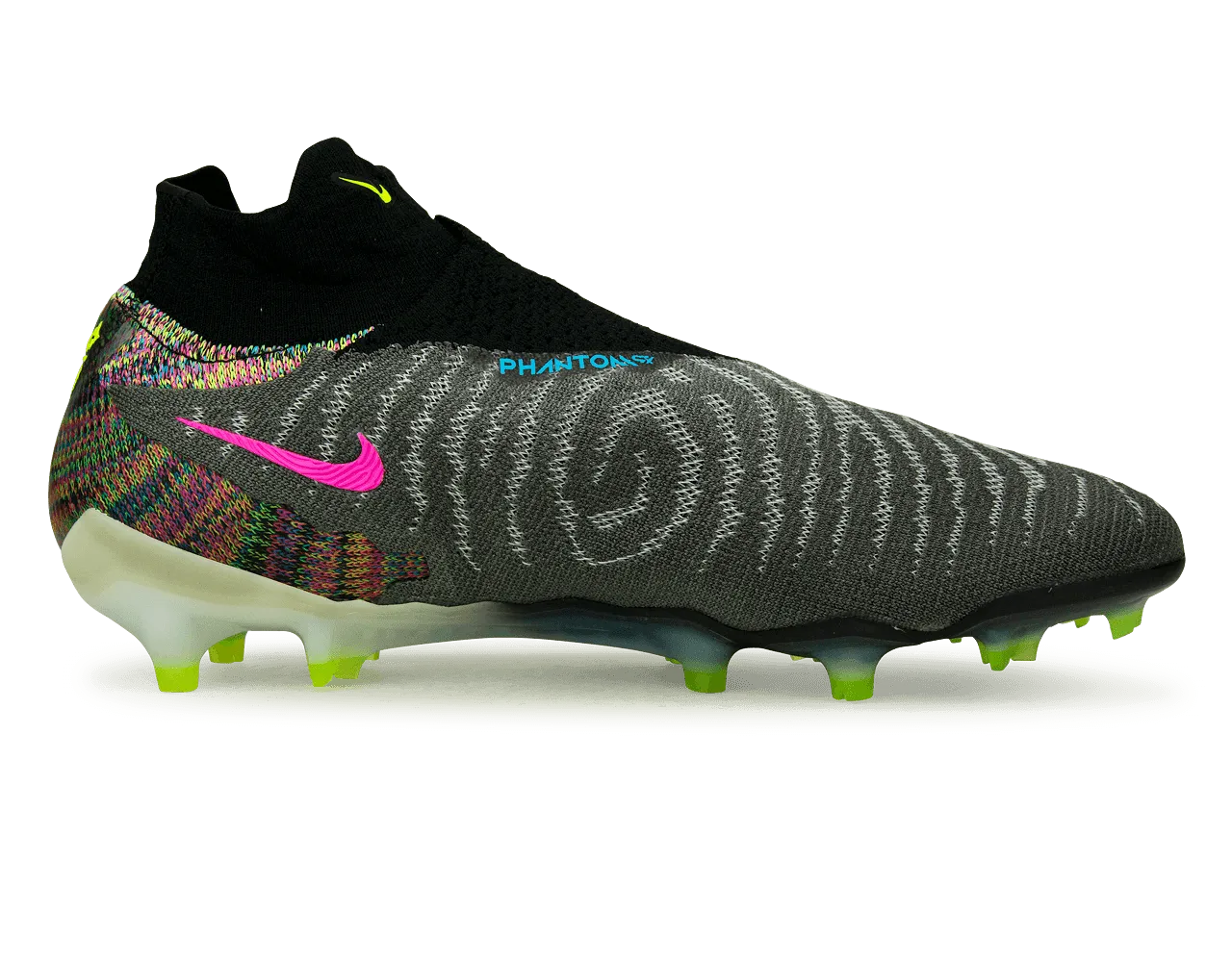 Nike Men's Phantom GX Elite DF Fusion FG Black/Volt/Silver