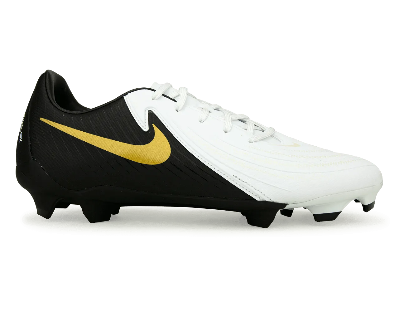 Nike Men's Phantom GX II Academy FG/MG White/Black/Gold