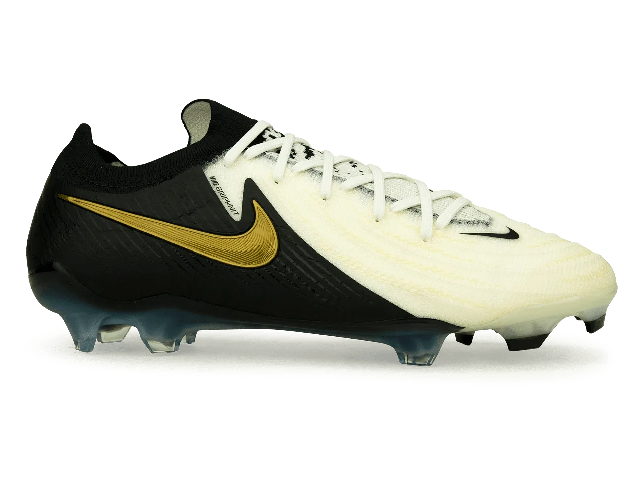 Nike Men's Phantom GX II Elite FG White/Black/Gold