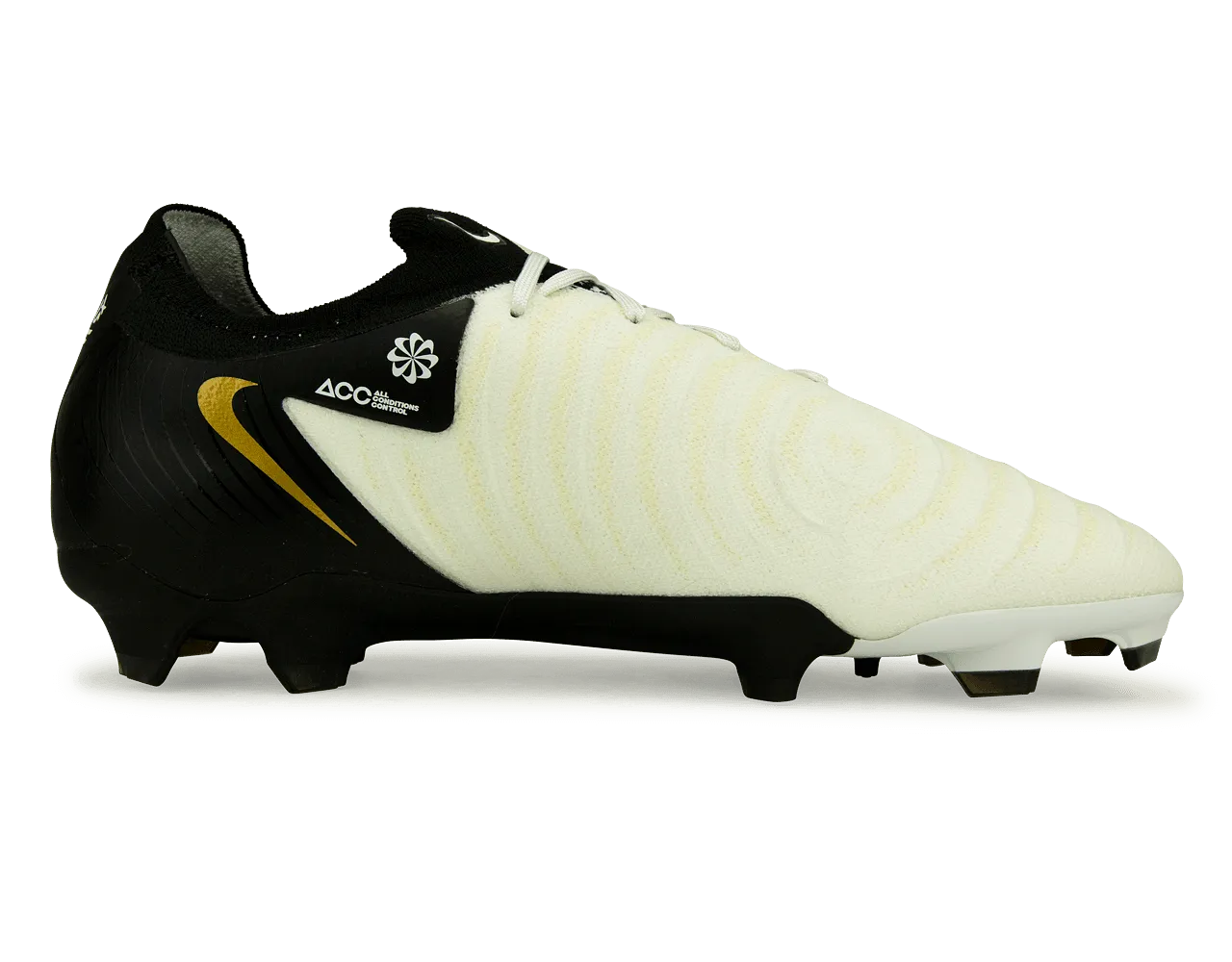 Nike Men's Phantom GX II Pro FG White/Black/Gold