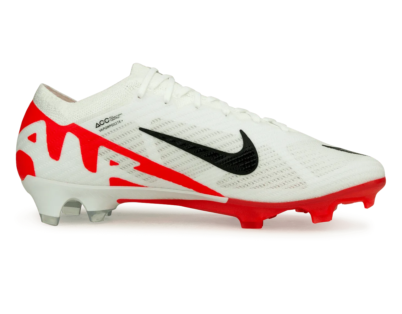 Nike Men's Zoom Mercurial Vapor 15 Elite White/Red