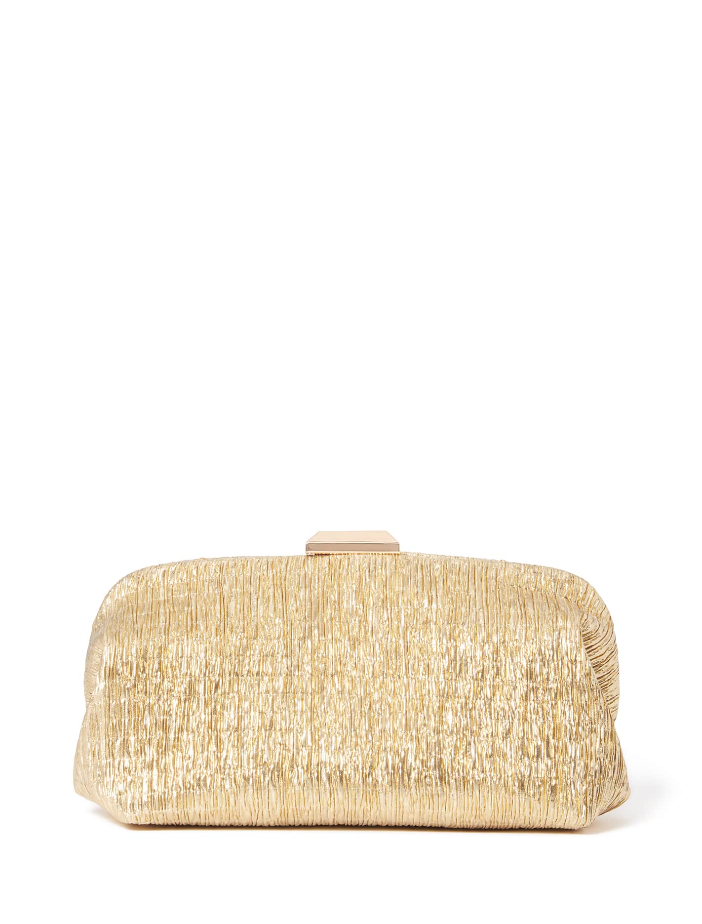 Peony Plisse Clutch