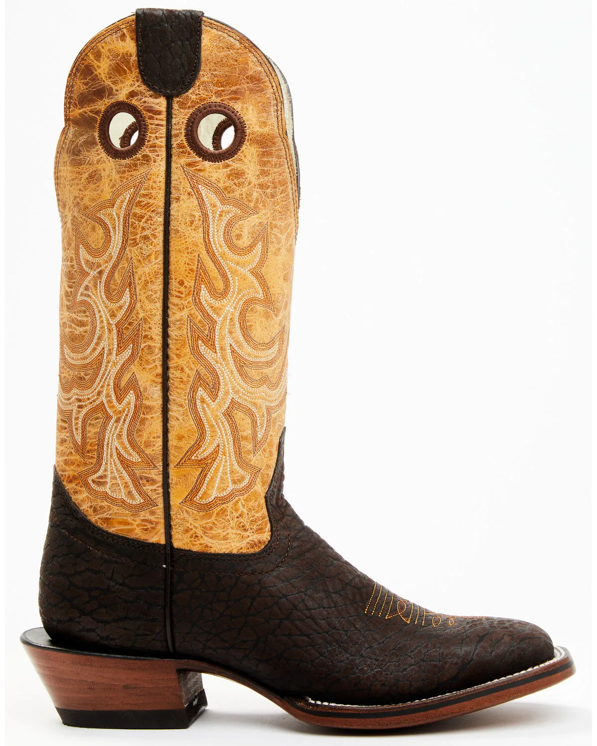 Product Name:  Hondo Boots Men's Bullhide Western Boots - Broad Square Toe