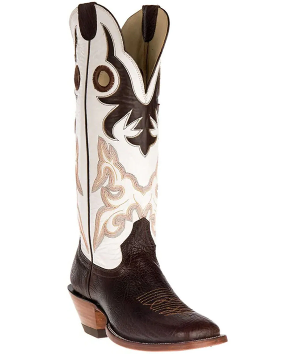 Product Name:  Hondo Boots Men's Spanish Shoulder Western Boots - Broad Square Toe