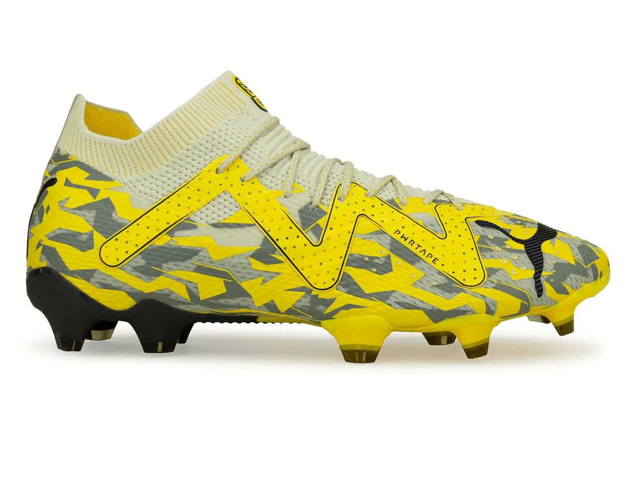 PUMA Men's Future Ultimate FG/AG Gray/Yellow