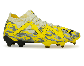 PUMA Men's Future Ultimate FG/AG Gray/Yellow