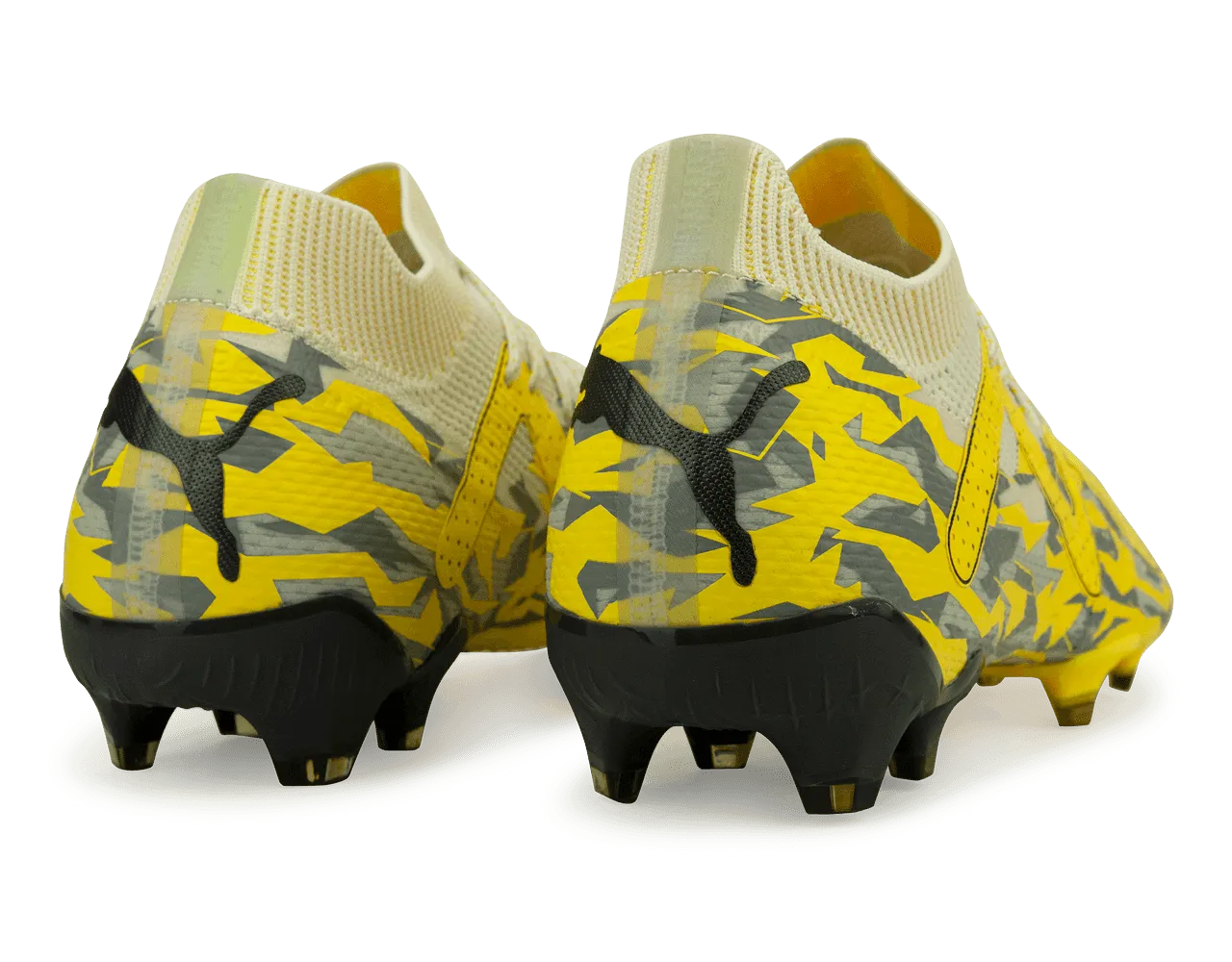 PUMA Men's Future Ultimate FG/AG Gray/Yellow