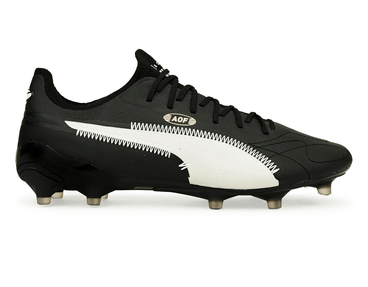 PUMA Men's King Ultimate AOF FG/AG Black/White