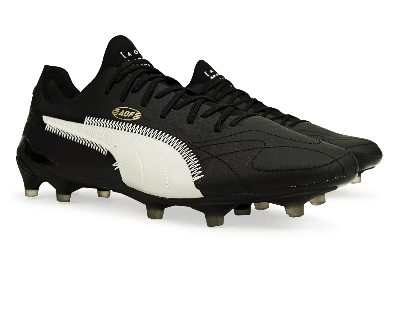 PUMA Men's King Ultimate AOF FG/AG Black/White