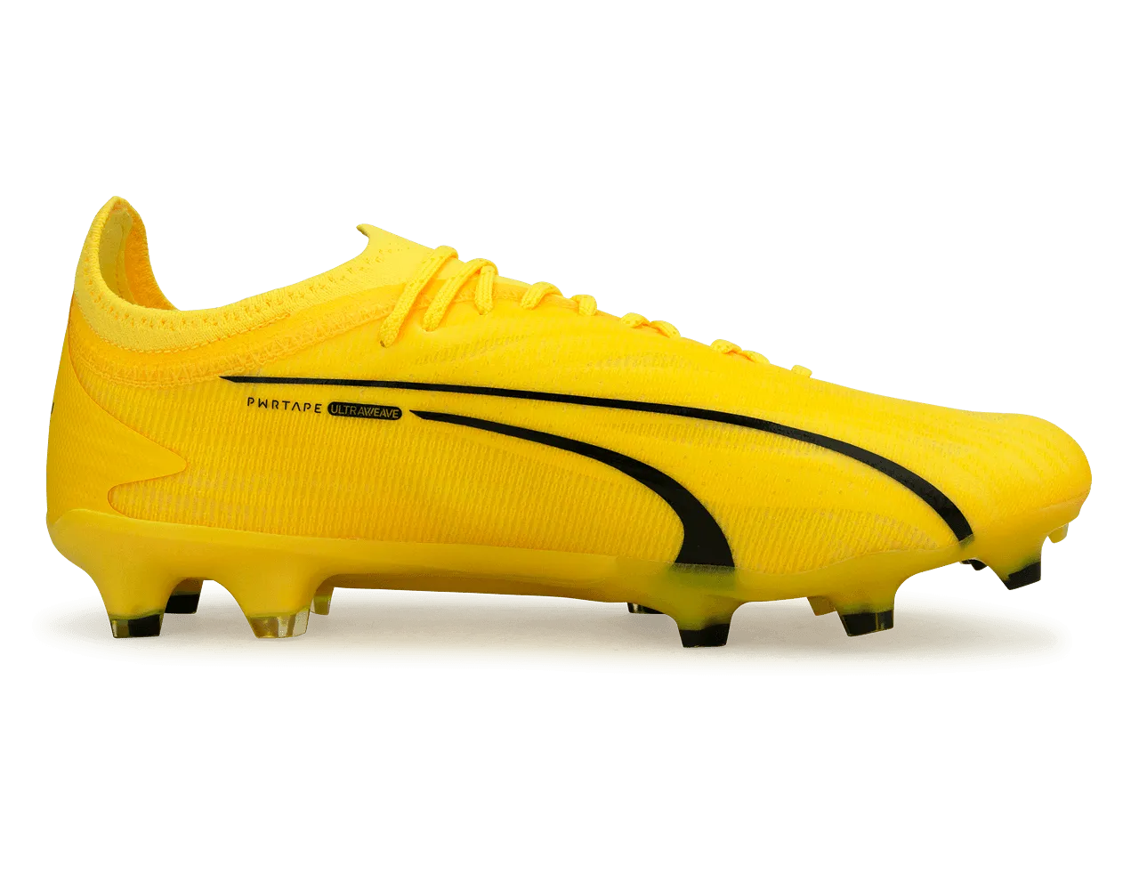 PUMA Men's Ultra Ultimate FG/AG Yellow Blaze/Black