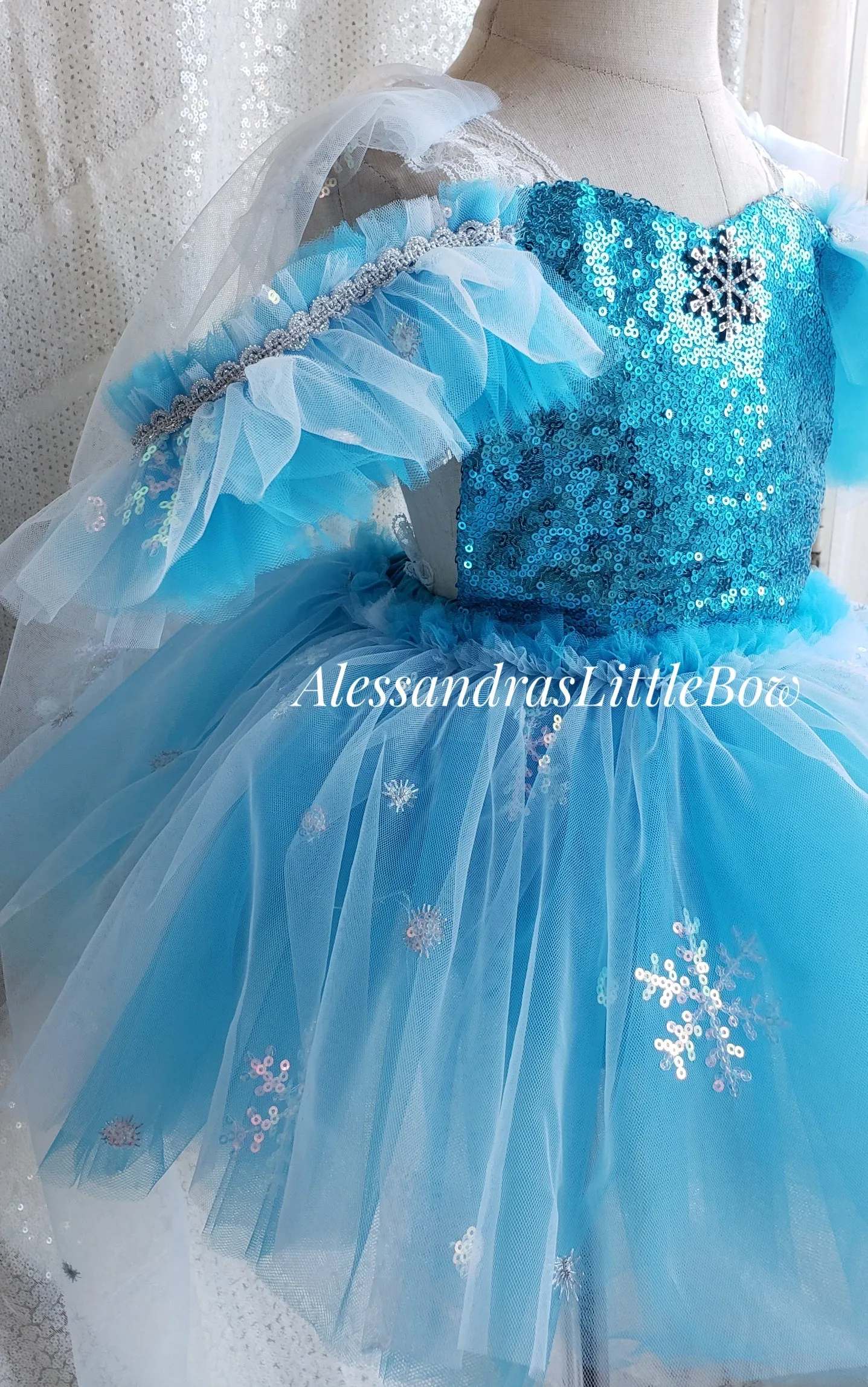 Queen Elsa Whimsical romper