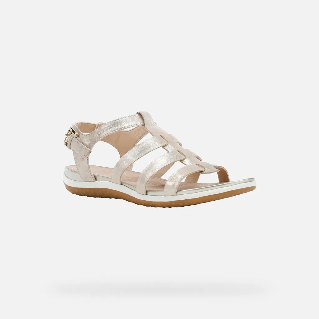 SANDALI GEOX DONNA  D S.VEGA A - CAMOSC.BRILL. D72R6A 000MA C5004