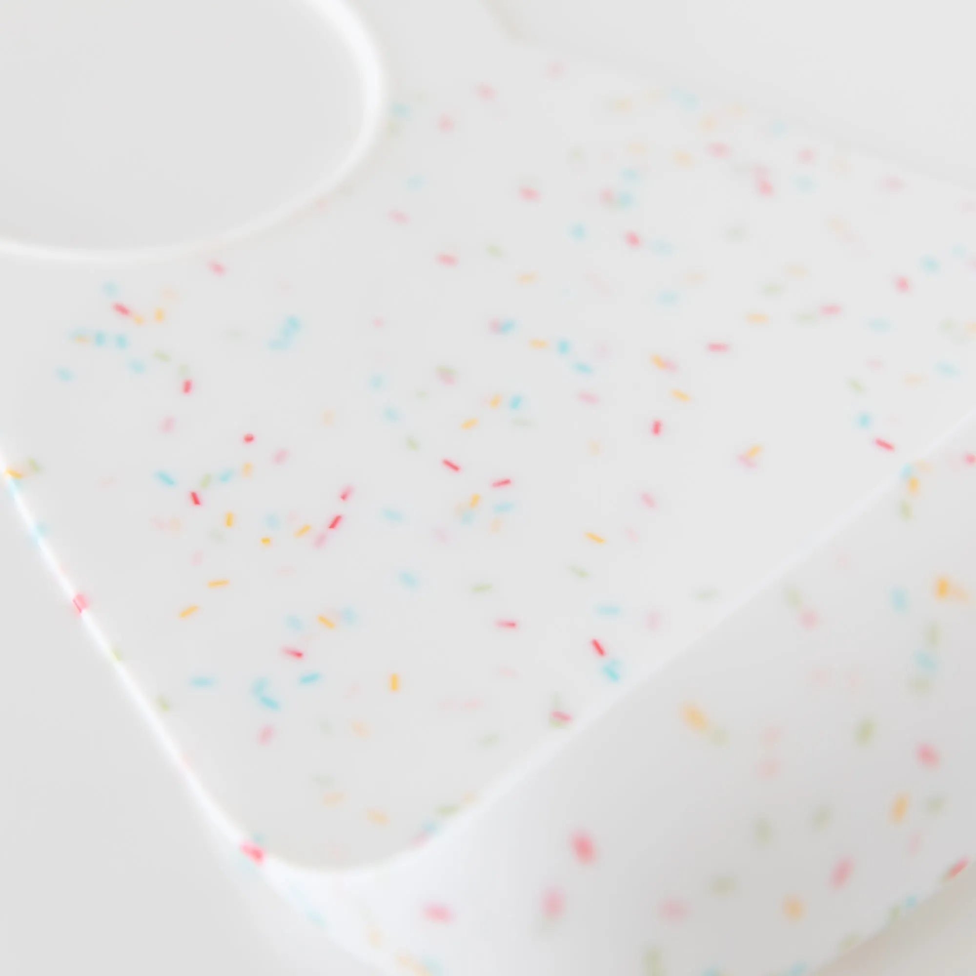 Silicone Bib: Vanilla Sprinkle