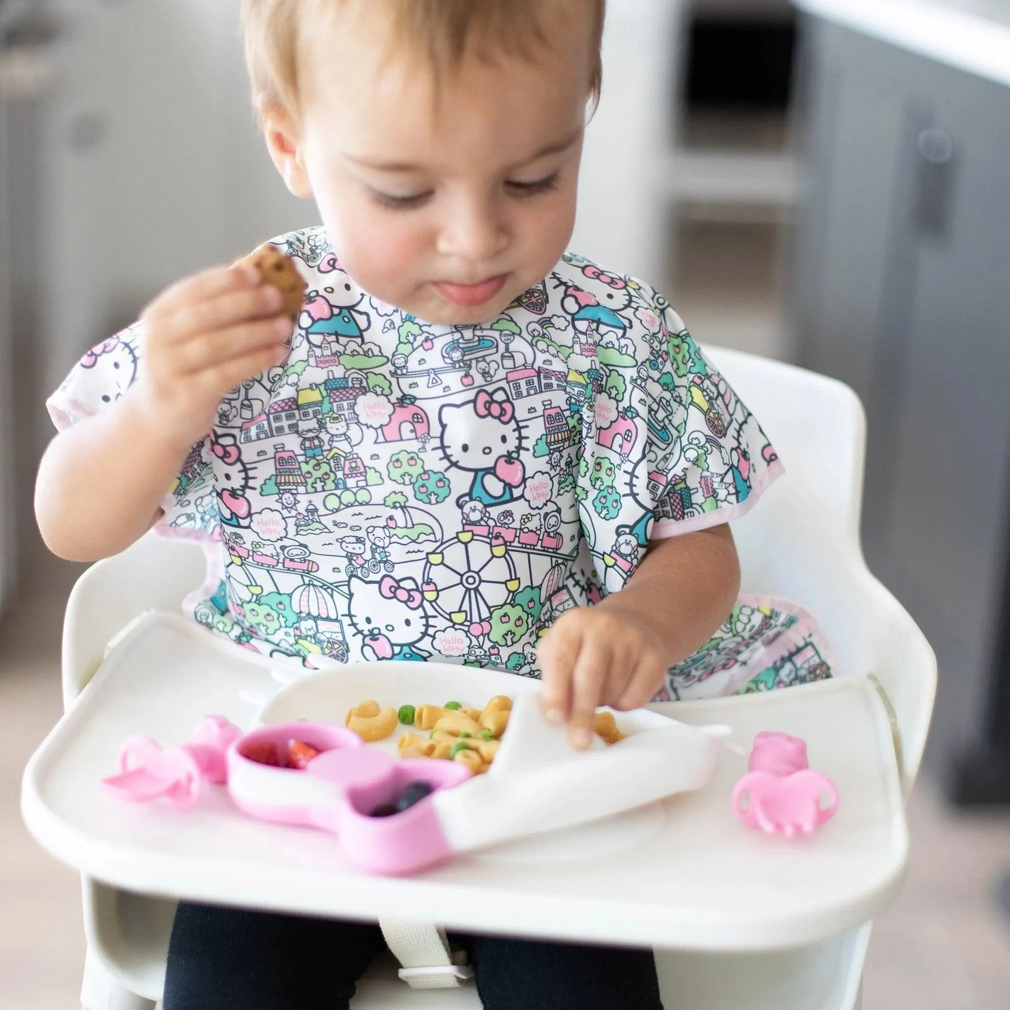 Silicone Grip Dish: Hello Kitty