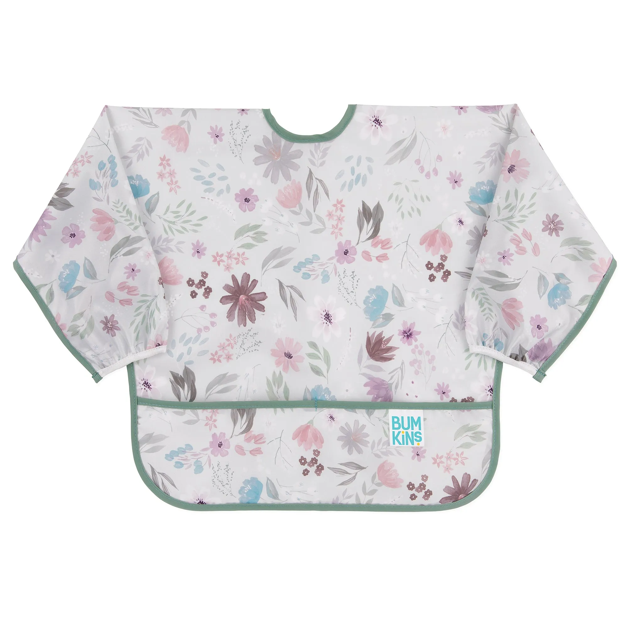 Sleeved Bib: Floral