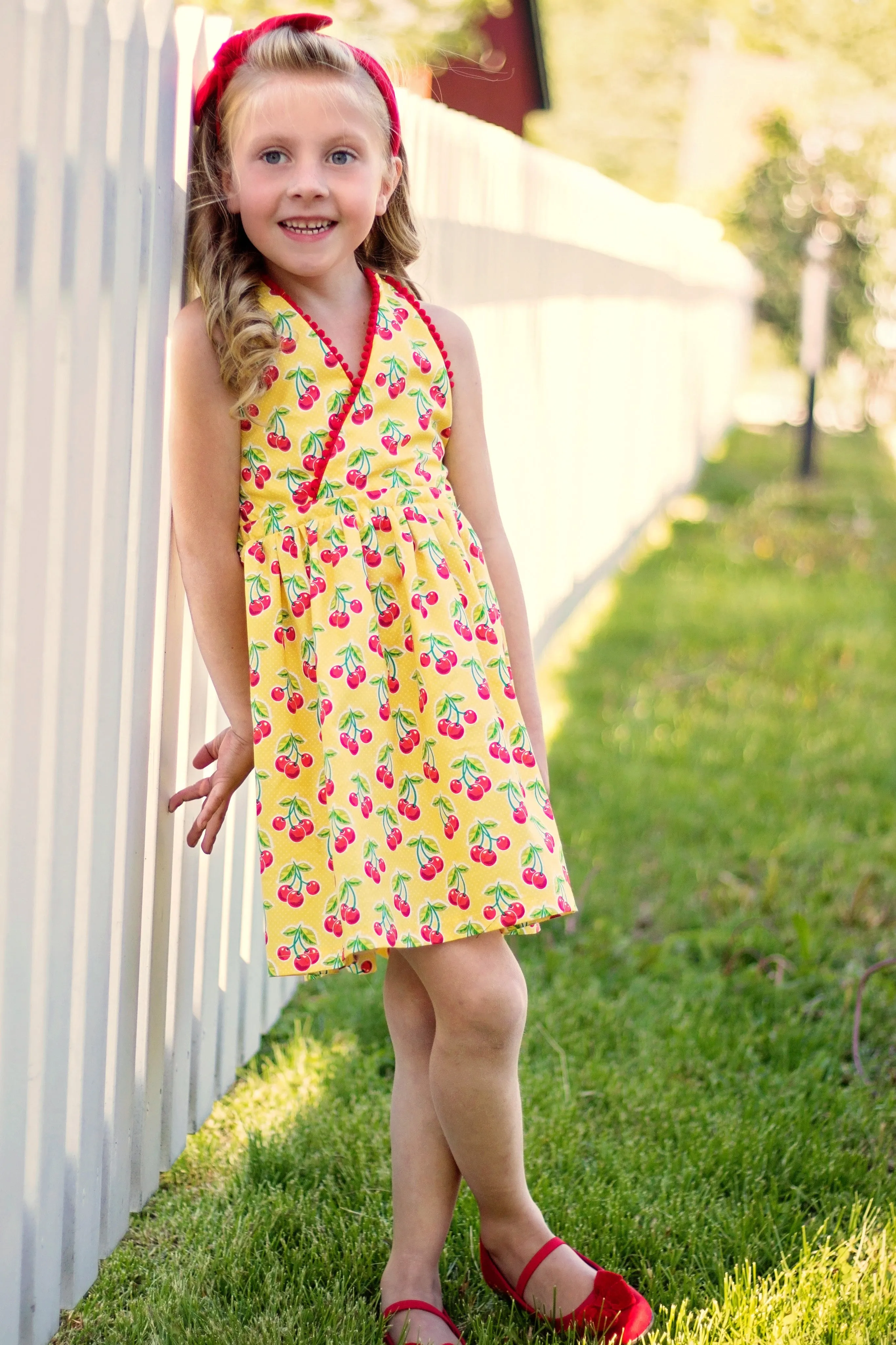 Sunkissed Romper and Dress PDF Pattern Girls 2T-14yrs