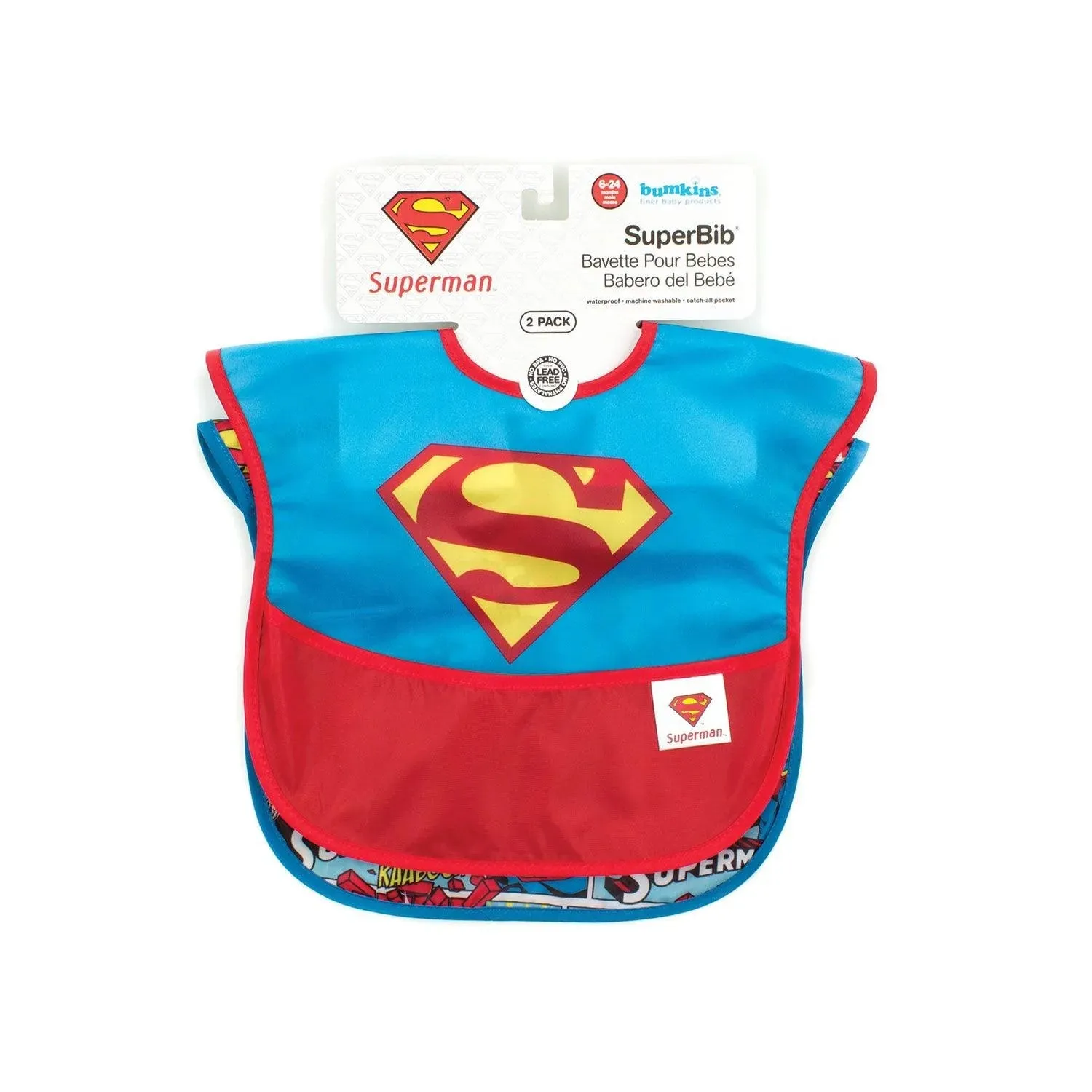 SuperBib 2 Pack: Superman