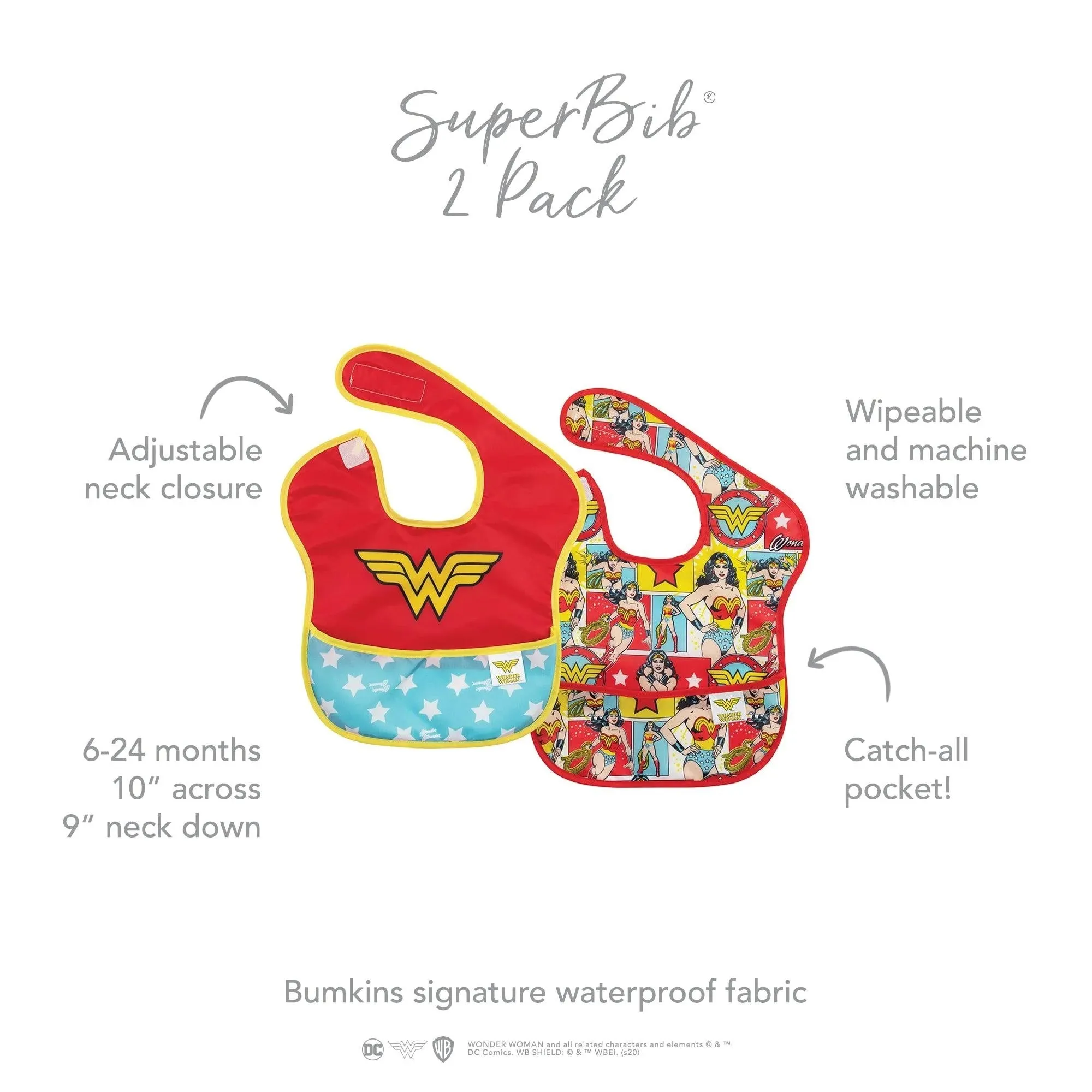 SuperBib 2 Pack: Wonder Woman