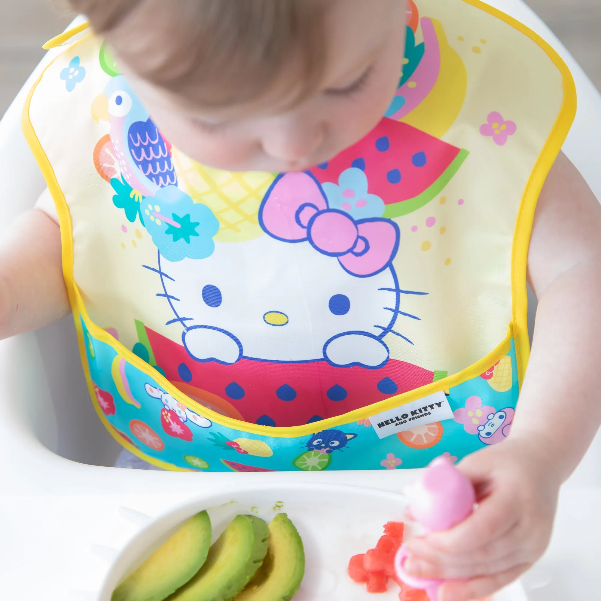 SuperBib 3 Pack: Hello Kitty and Friends Tropical Party