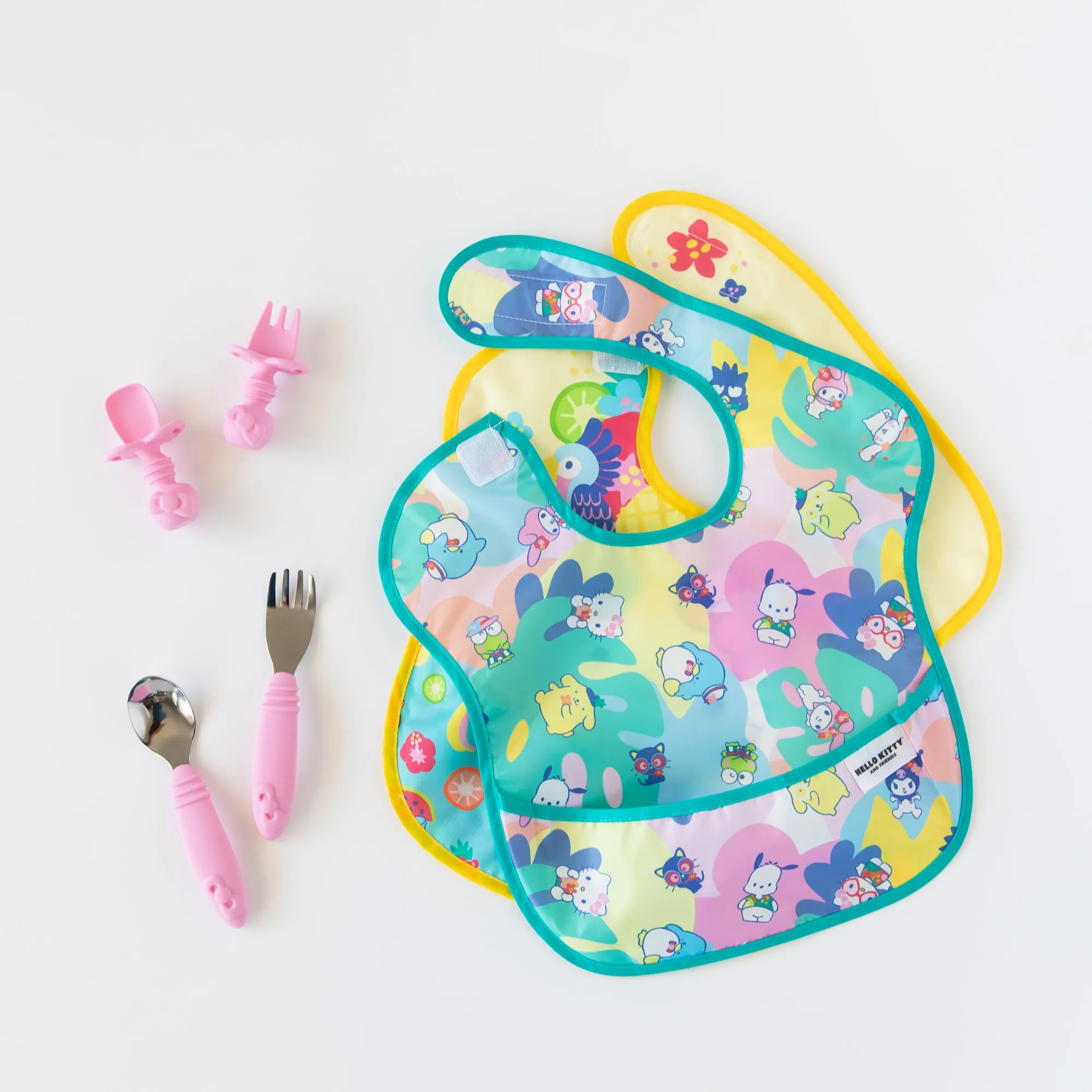 SuperBib 3 Pack: Hello Kitty and Friends Tropical Party