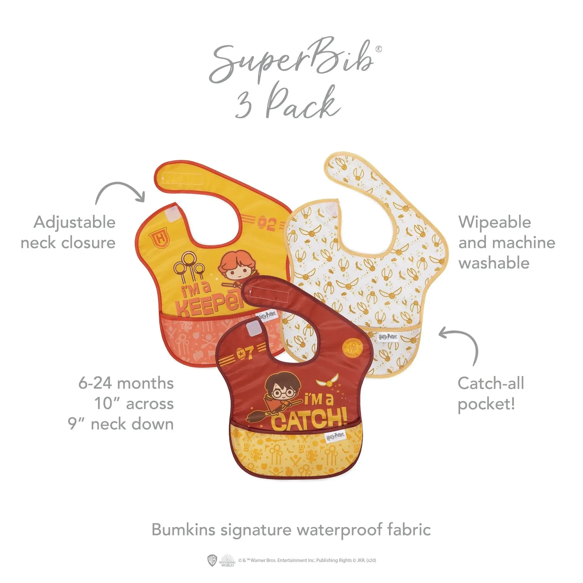 SuperBib 3 Pack: Quidditch