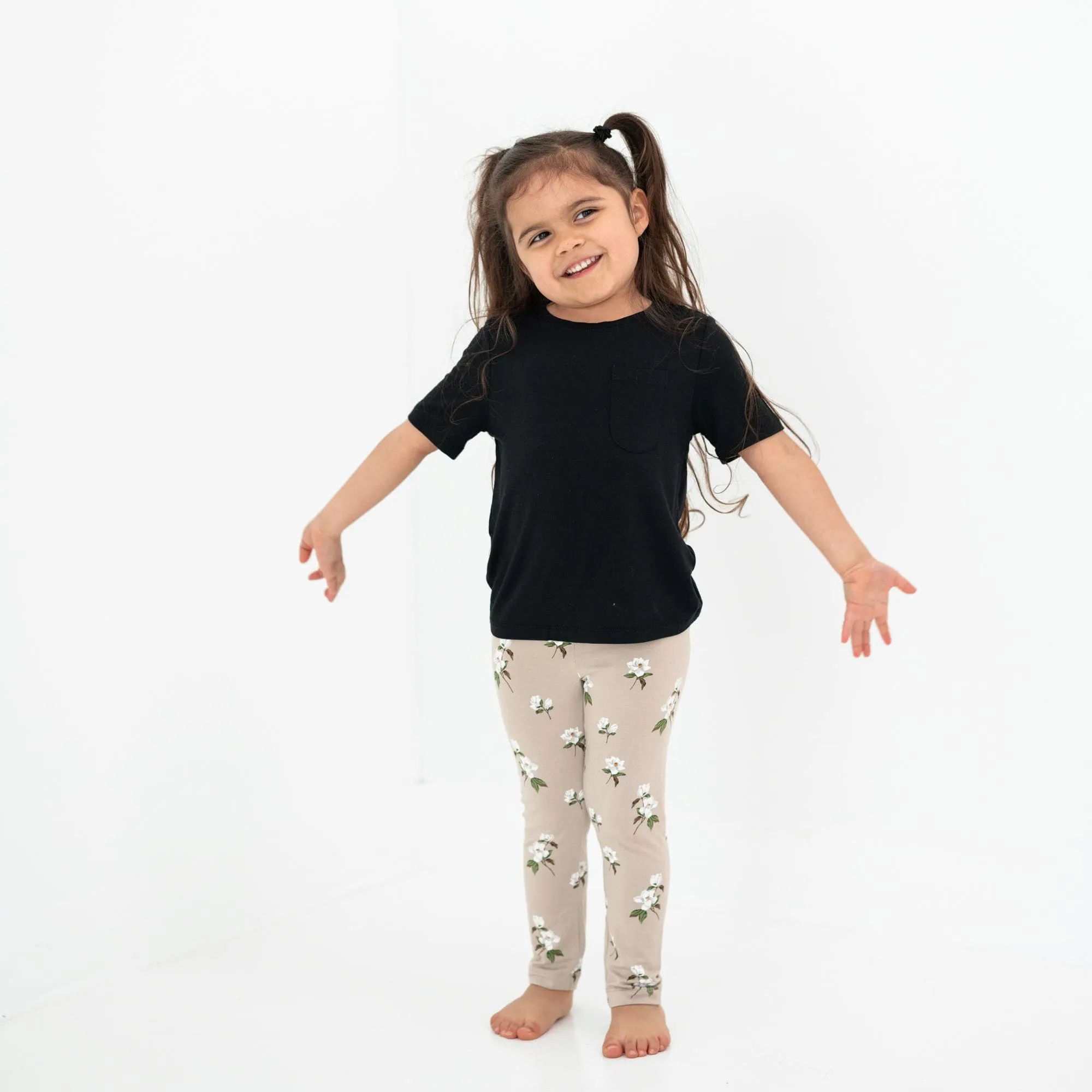 Toddler Crew Neck Tee in Midnight