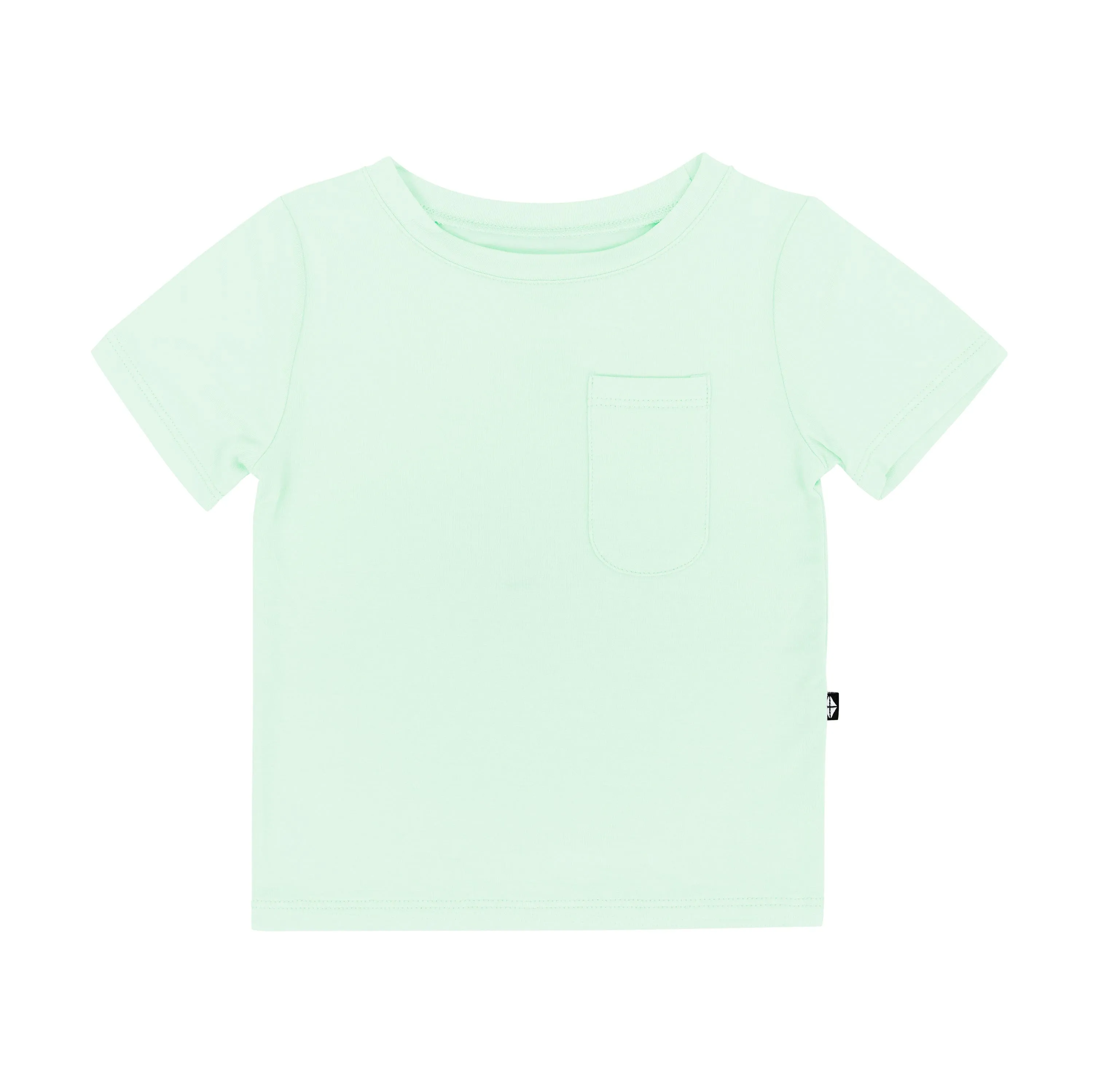 Toddler Crew Neck Tee in Mint