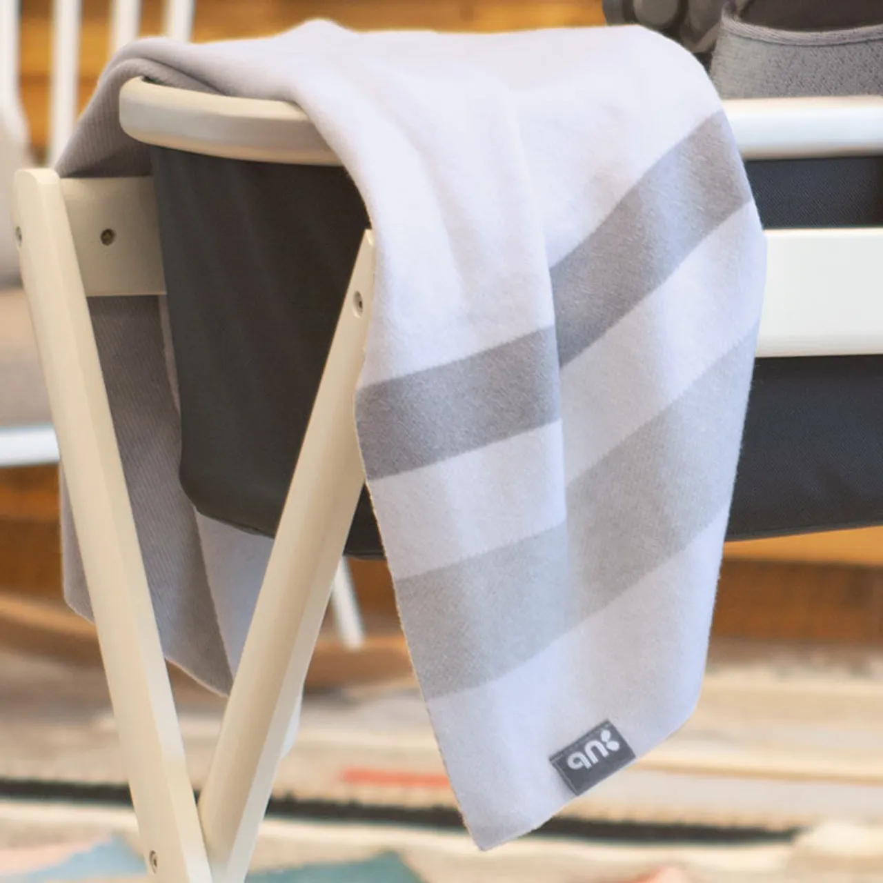 UPPAbaby Knit Blanket Grey Plaid