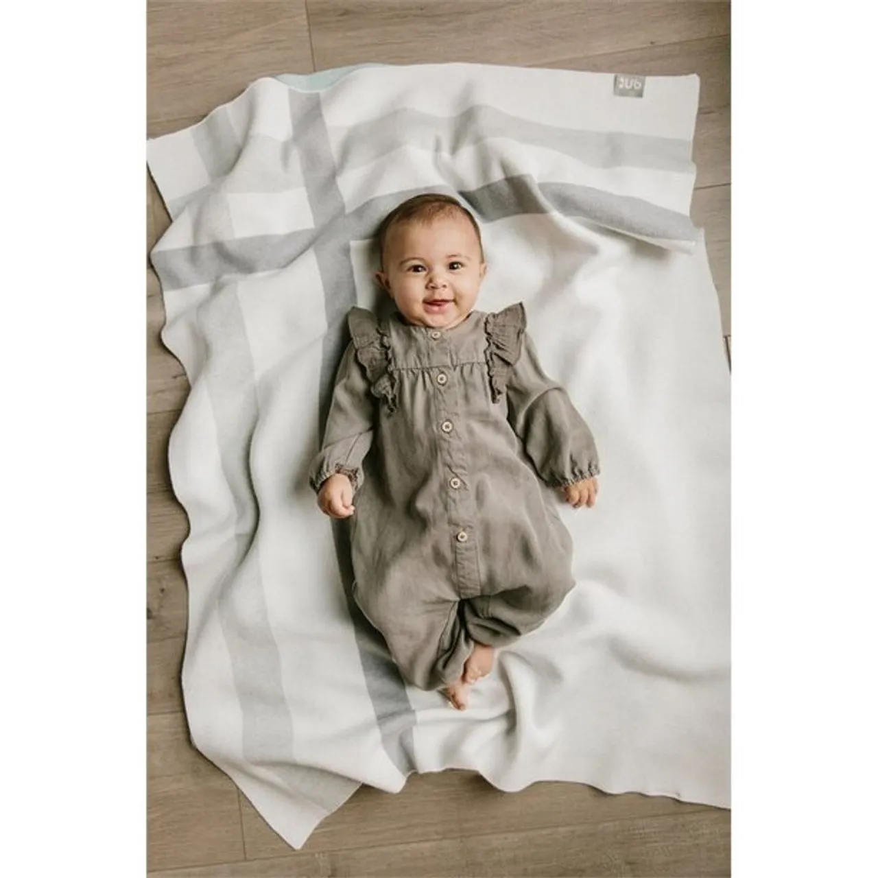 UPPAbaby Knit Blanket Grey Plaid